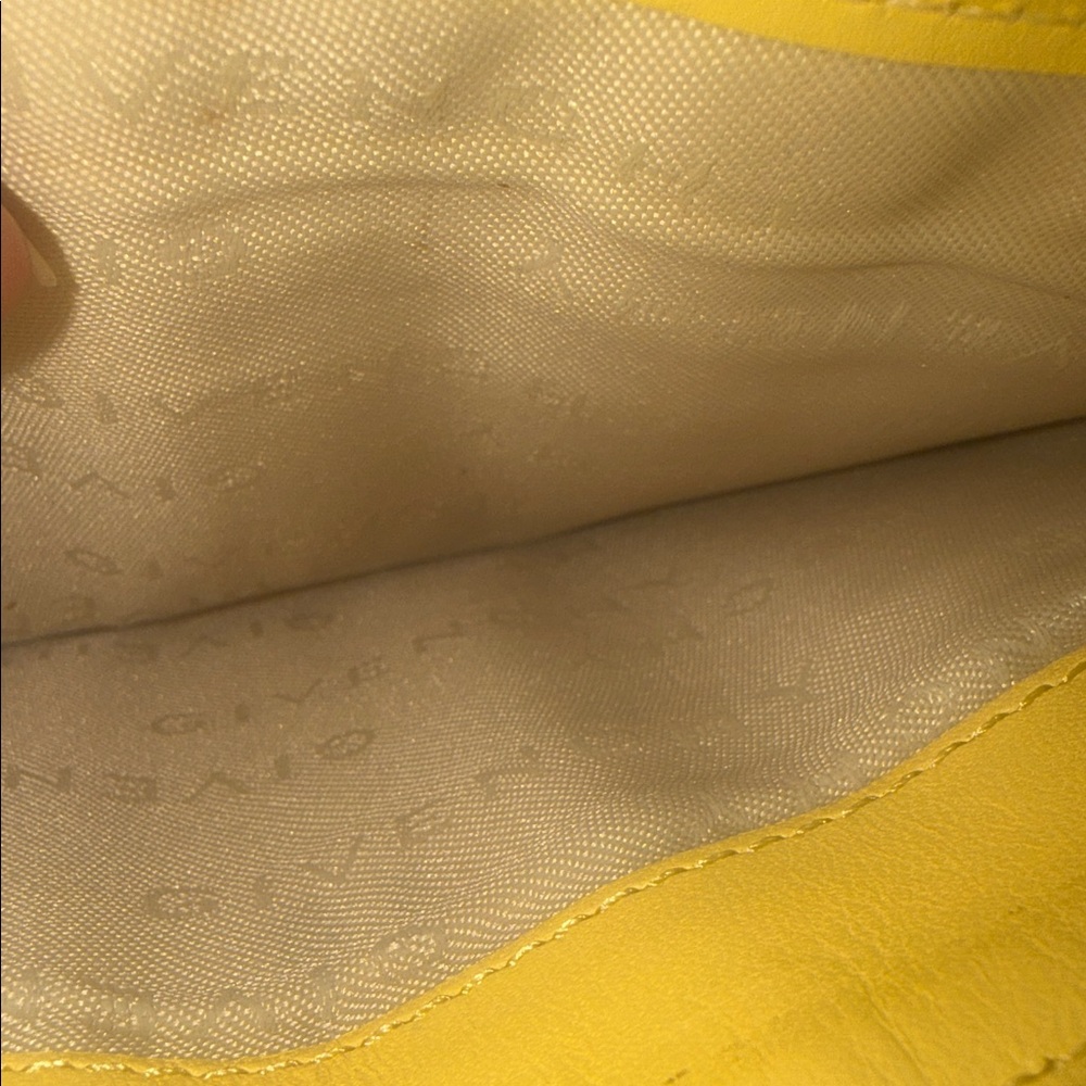 Authentic Givenchy Yellow Leather Crossbody 2014 Timeless Designer Piece-Rare - Picture 10 of 13